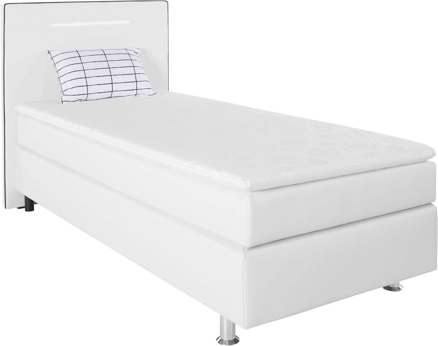 COLLECTION AB Boxspringbett, inkl. LED-Beleuchtung, Topper und Kissen von COLLECTION AB