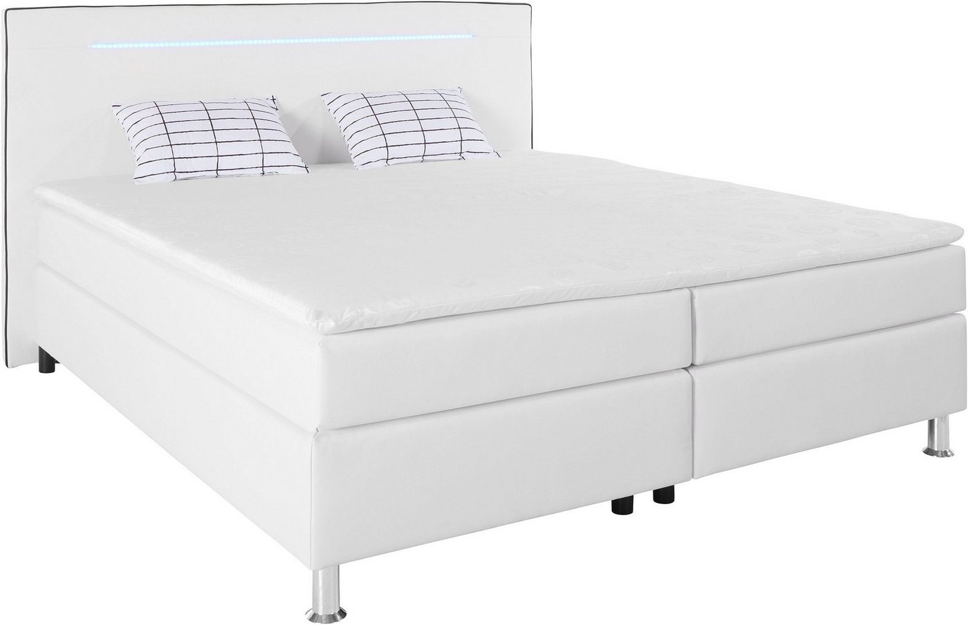 COLLECTION AB Boxspringbett, inkl. LED-Beleuchtung, Topper und Kissen von COLLECTION AB