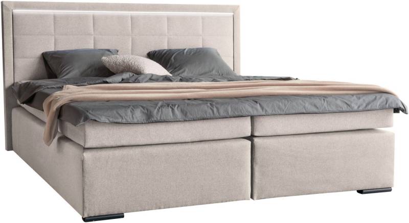 COLLECTION AB Boxspringbett 30 Jahre Jubiläums-Modell Athena, in H2,H3 & H4, wahlweise mit LED-Leiste COLLECTION AB Boxspringbett 30 Jahre Jubiläums-Modell Athena, in H2,H3 & H4, wahlweise mit LED-Leiste von COLLECTION AB