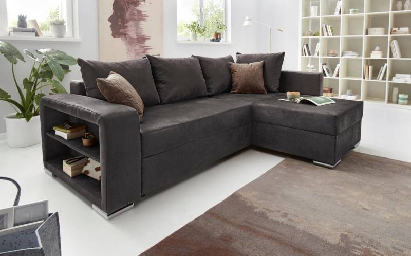 COLLECTION AB Ecksofa John L-Form, inklusive Bettfunktion und Bettkasten von COLLECTION AB