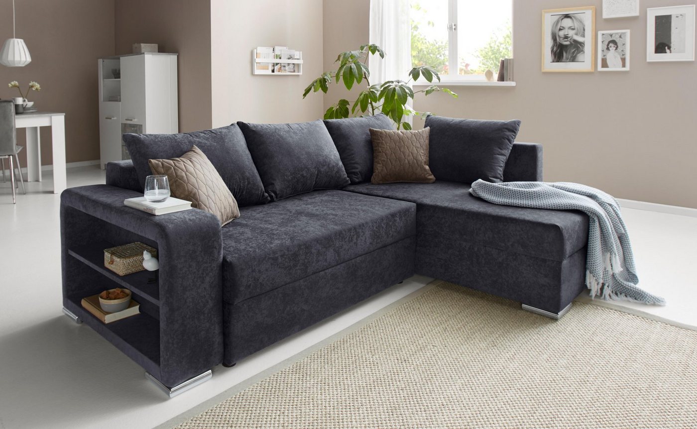 COLLECTION AB Ecksofa John, inklusive Bettfunktion und Bettkasten von COLLECTION AB