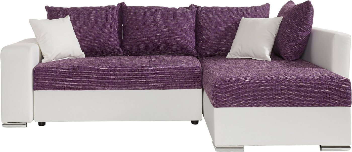 COLLECTION AB Ecksofa John, mit Bettfunktion, wahlweise mit Federkern von COLLECTION AB