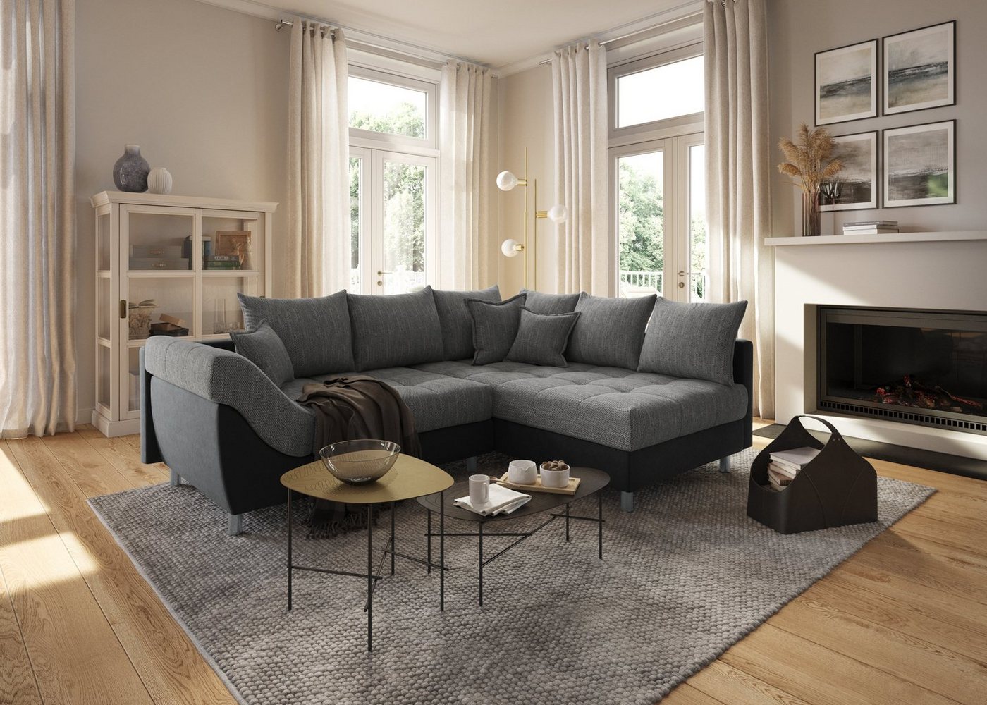 COLLECTION AB Ecksofa Innsbruck L-Form, inklusive Federkern, Recamiere links oder rechts montierbar COLLECTION AB Ecksofa Innsbruck L-Form, inklusive Federkern, Recamiere links oder rechts montierbar von COLLECTION AB