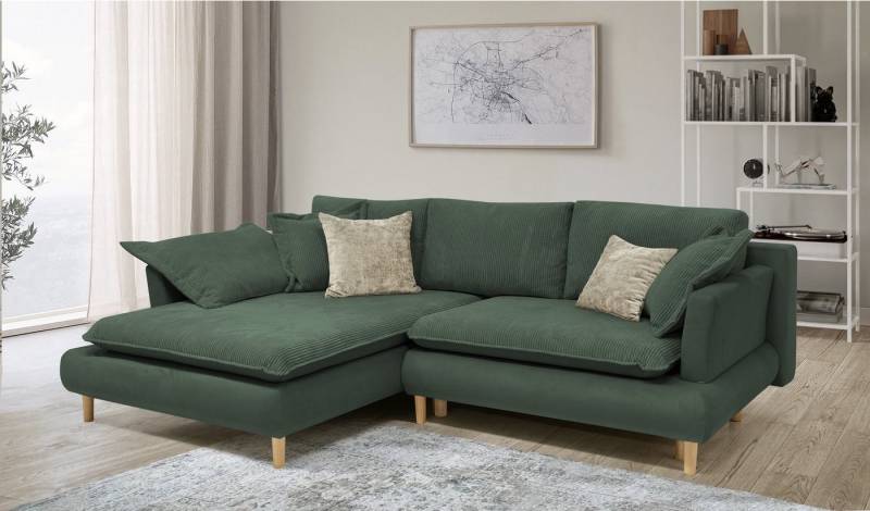 COLLECTION AB Ecksofa Mandela L-Form, mit Bettfunktion und Bettkasten von COLLECTION AB