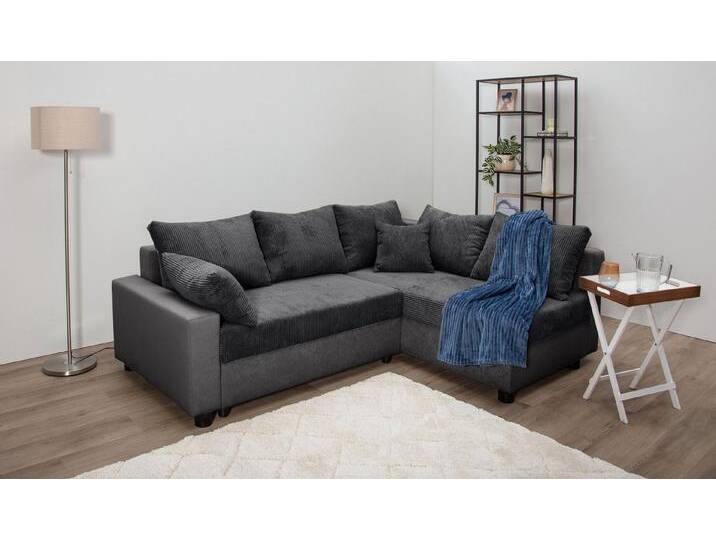 COLLECTION AB Ecksofa Parma L-Form, mit Schlaffunktion und Bettkasten, inklusive Kissen, Bonellfederkern von COLLECTION-AB