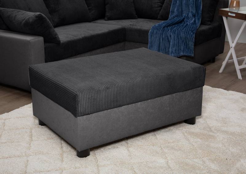 COLLECTION AB Hocker Parma, Frei stellbar, komfortabler Federkern, individuell kombinierbar von COLLECTION AB