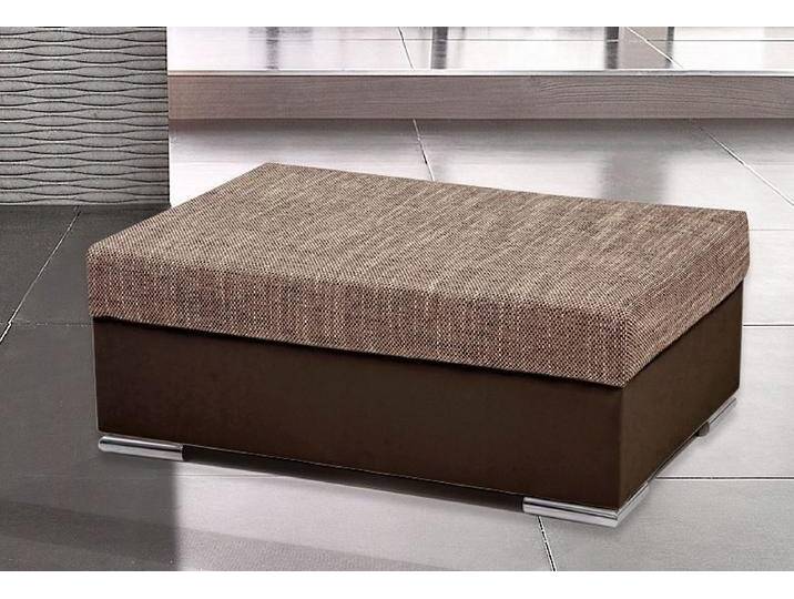 COLLECTION AB Hocker John, Frei im Raum stellbar, braun, ohne Federkern von COLLECTION-AB