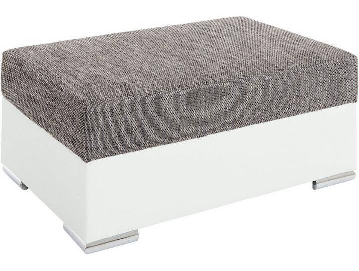 COLLECTION AB Hocker John, Frei im Raum stellbar, grau weiß, mit Federkern COLLECTION AB Hocker John, Frei im Raum stellbar, grau weiß, mit Federkern von COLLECTION-AB