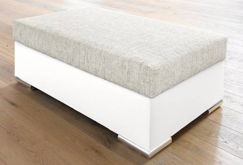 COLLECTION AB Hocker John, Frei im Raum stellbar, wahlweise mit Federkern von COLLECTION AB