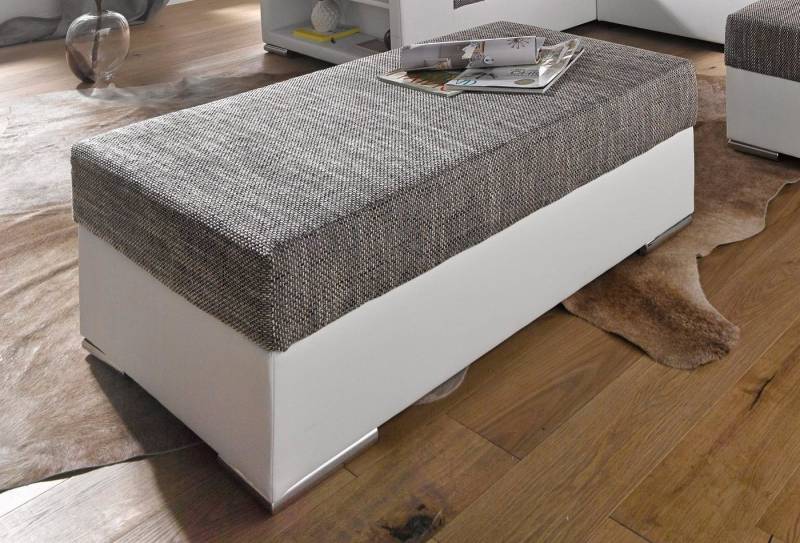 COLLECTION AB Hocker John, Frei im Raum stellbar, wahlweise mit Federkern von COLLECTION AB