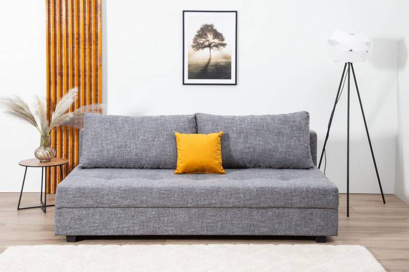 COLLECTION AB Schlafsofa DARIA inklusive Schlafunktion und Bettkasten, Schlafsofa,Bettfunktion,Bettkasten,inklusive Rückenkissen,Federkern von COLLECTION AB