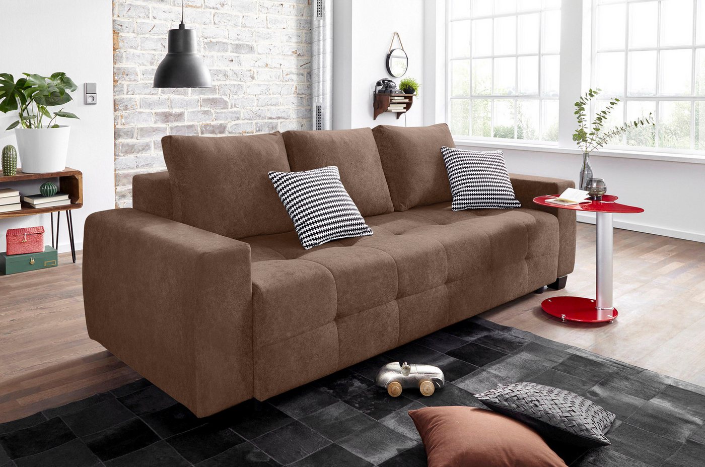 COLLECTION AB Schlafsofa Bella, mit Bettfunktion und Bettkasten, inkl. loser Rücken- und Zierkissen COLLECTION AB Schlafsofa Bella, mit Bettfunktion und Bettkasten, inkl. loser Rücken- und Zierkissen von COLLECTION AB