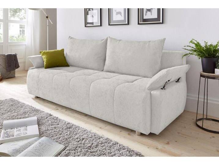 COLLECTION AB Schlafsofa Funtastic, mit Federkern, Bettfunktion, inklusive 2 Rücken- und 1 Zierkissen von COLLECTION-AB