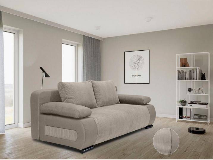 COLLECTION AB Schlafsofa Moritz, mit Bettfunktion und Bettkasten, komfortabler Federkern von COLLECTION-AB