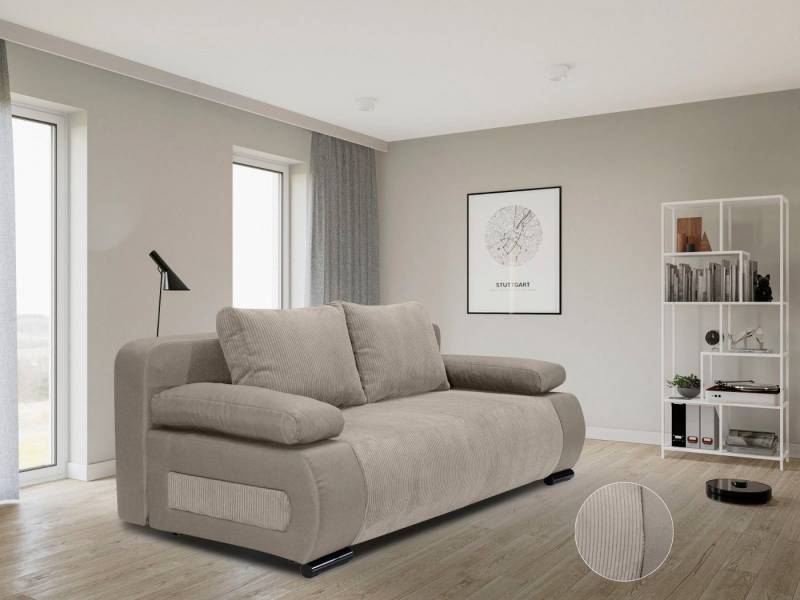 COLLECTION AB Schlafsofa Moritz, mit Bettfunktion und Bettkasten, komfortabler Federkern von COLLECTION AB