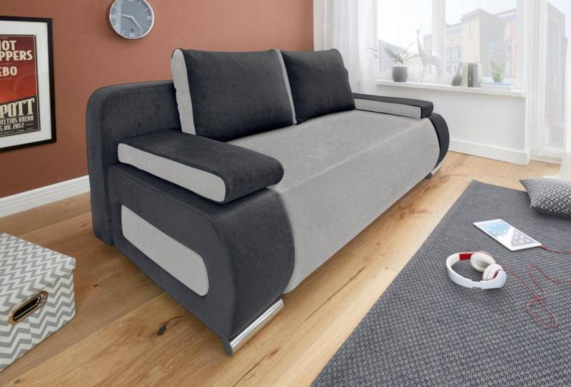 COLLECTION AB Schlafsofa Moritz, mit Bettfunktion und Bettkasten, komfortabler Federkern von COLLECTION AB