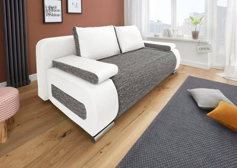 COLLECTION AB Schlafsofa Moritz, mit Bettfunktion und Bettkasten, komfortabler Federkern von COLLECTION AB