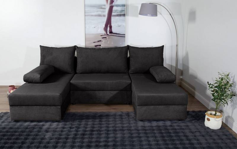 COLLECTION AB Wohnlandschaft Pico U-Form, Wohnlandschaft,2 X Ottomane,Polyätherschaum Polsterung von COLLECTION AB