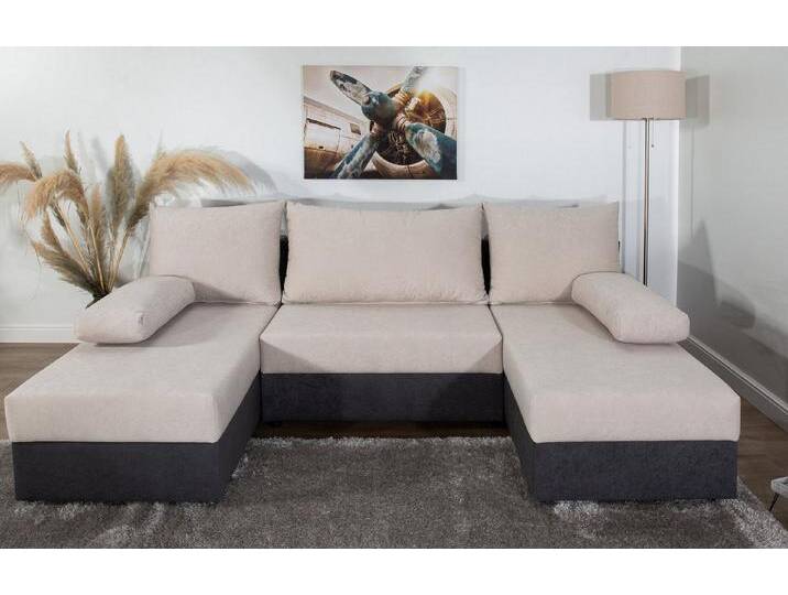 COLLECTION AB Wohnlandschaft Pico U-Form, Wohnlandschaft,2 X Ottomane,Polyätherschaum Polsterung, grau COLLECTION AB Wohnlandschaft Pico U-Form, Wohnlandschaft,2 X Ottomane,Polyätherschaum Polsterung, grau von COLLECTION-AB