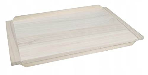 Wooden World - Traditionelles Teigbrett aus Holz zum Kneten STOLNICA (80 x 60 CM) von COLLECTOR