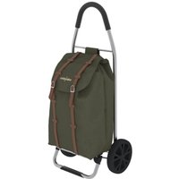 Dakar Einkaufswagen militär grün 36X7X90 Cm Tragkraft 30kg wasserdicht von COLOMBO