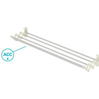 Stendino stendibiancheria a parete estendibile da 80 Cm mod. soffietto Colombo von COLOMBO