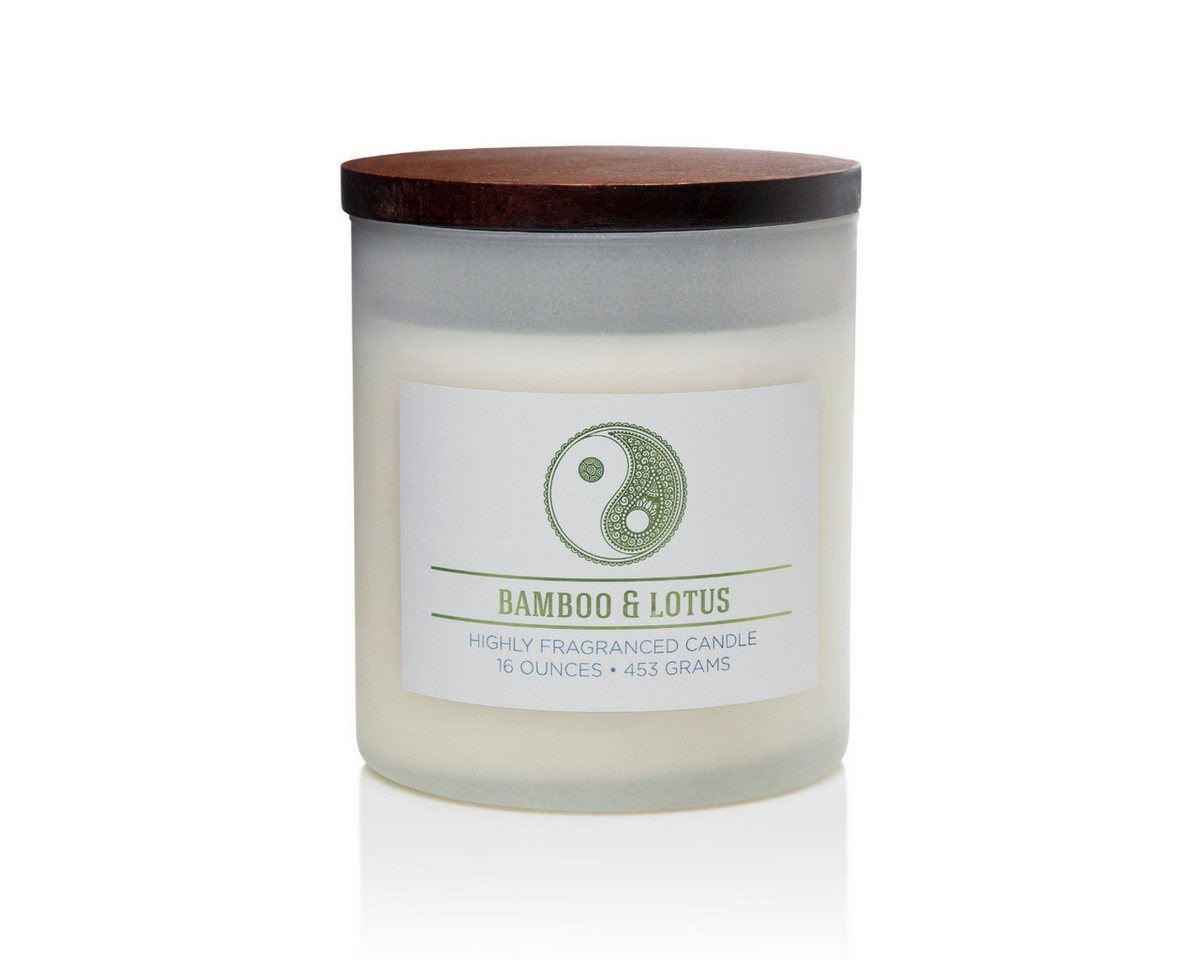 COLONIAL CANDLE Duftkerze Duftkerze Bamboo Lotus - 453g (1.tlg) von COLONIAL CANDLE