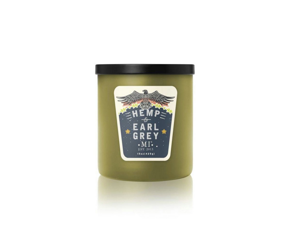 COLONIAL CANDLE Duftkerze Duftkerze Hemp & Earl Grey - 425g (1.tlg) von COLONIAL CANDLE