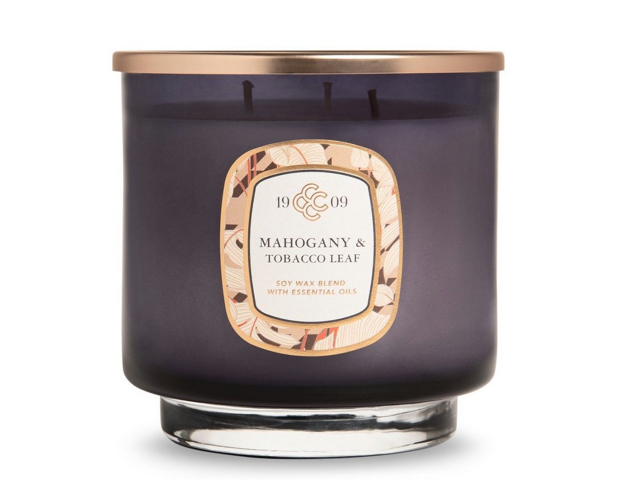 COLONIAL CANDLE Duftkerze Duftkerze Mahogany & Tobacco Leaf - 566g (1.tlg) von COLONIAL CANDLE