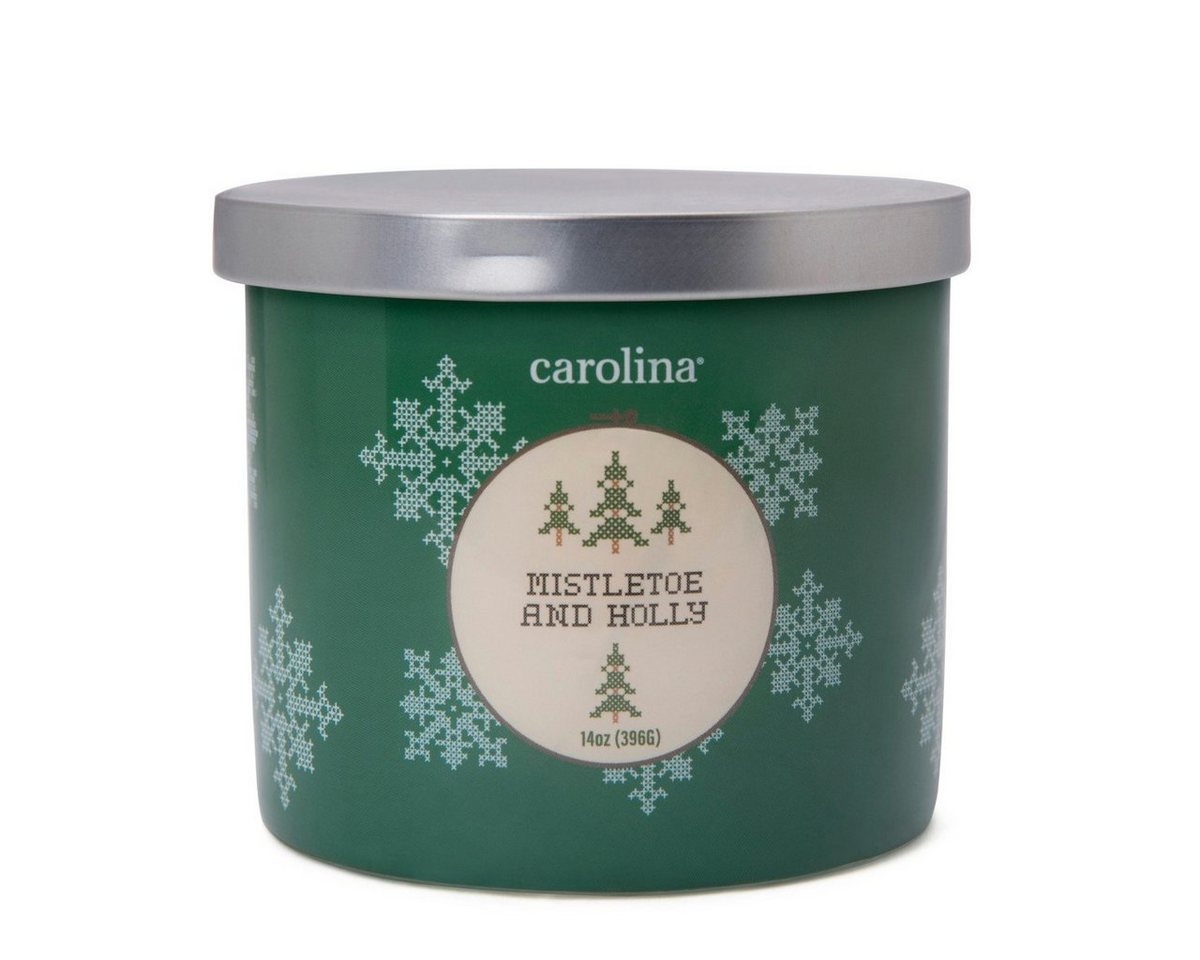 COLONIAL CANDLE Duftkerze Duftkerze Mistletoe & Holly - 396g (1.tlg) von COLONIAL CANDLE