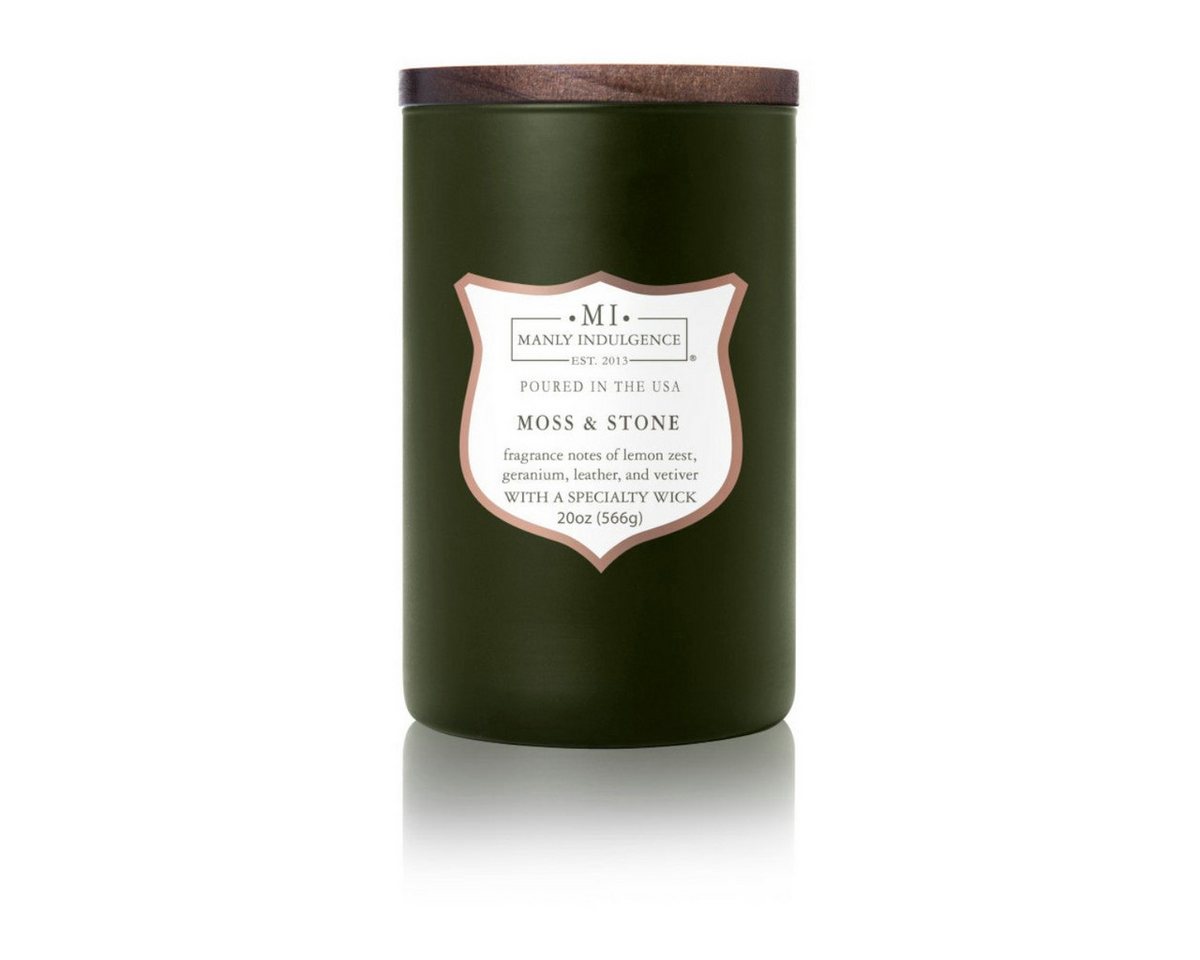 COLONIAL CANDLE Duftkerze Duftkerze Moss & Stone - 566g (1.tlg) von COLONIAL CANDLE