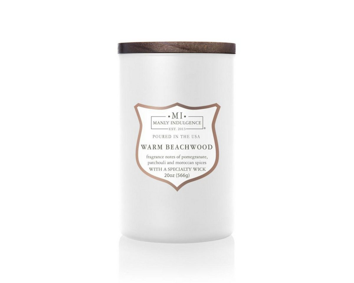 COLONIAL CANDLE Duftkerze Duftkerze Warm Beachwood 566g (1.tlg) von COLONIAL CANDLE