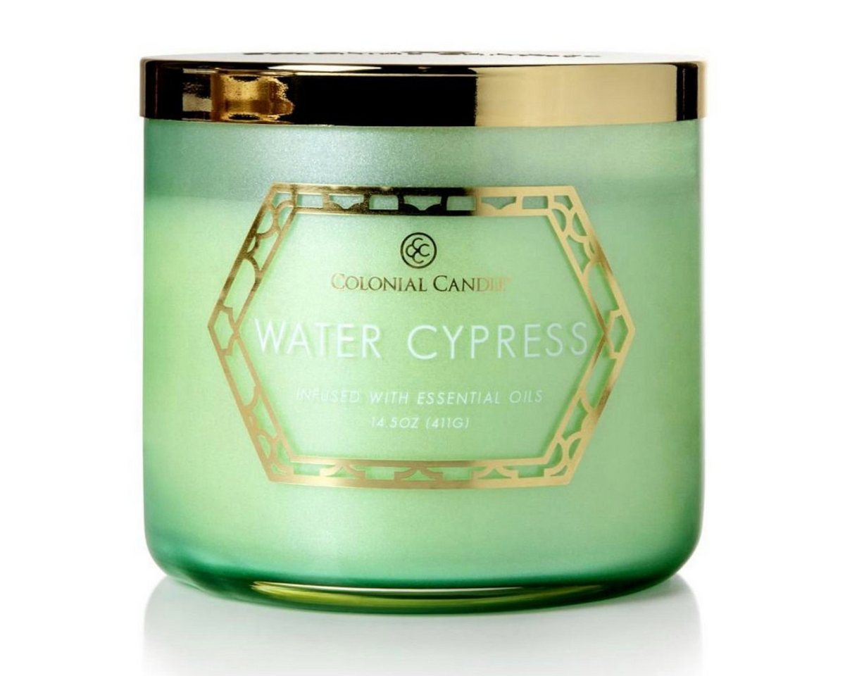 COLONIAL CANDLE Duftkerze Duftkerze Water Cypress - 411g (1.tlg) von COLONIAL CANDLE