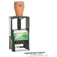 COLOP Datumstempel mit Text individualisierbar Green Line 2360 selbstfärbend schwarz ohne Logo, 1 St. von COLOP