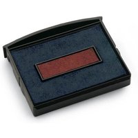 COLOP Ersatzstempelkissen 2,4 x 4,1 cm blau/rot von COLOP