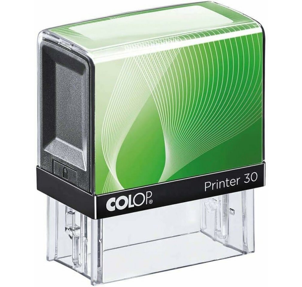 COLOP Papierscheren Versiegelung Printer 30 Weiß 18 x 47 mm von COLOP