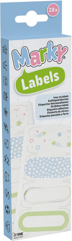 COLOP Sticker Colop Marky Iron-On Labels, (28-tlg) von COLOP