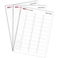 COLOP Etiketten für Digitalstempel weiß von COLOP
