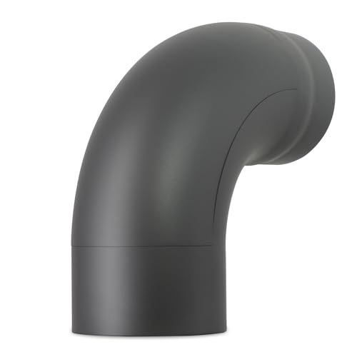 Ofenrohr Bogen Fullform 90° mit Tür starr Ø150mm grau Ofenrohr Bogen Fullform 90° mit Tür starr Ø150mm grau von COLOR EMAJL d.o.o.