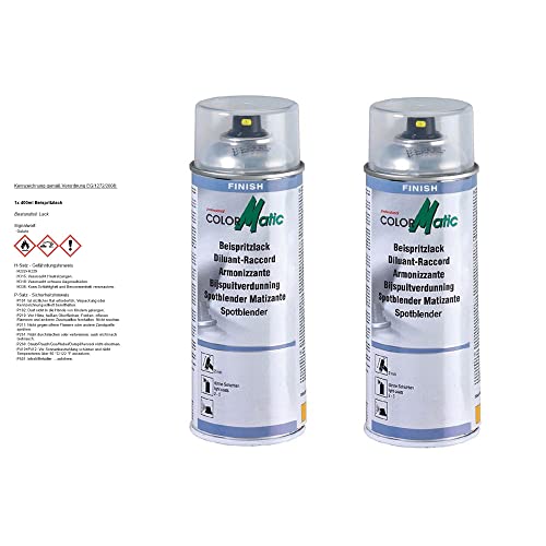 2x COLORMATIC 400ml Beispritzlack von COLORMATIC