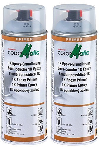 Colormatic 1K Epoxy-Grundierung Primer 2x Spraydose 400ml 174414 von COLORMATIC