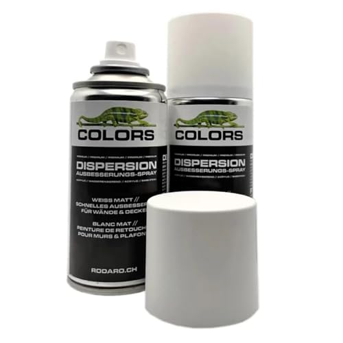 COLORS Dispersion Ausbesserungsspray weiss - 150ml Spraydose von COLORS