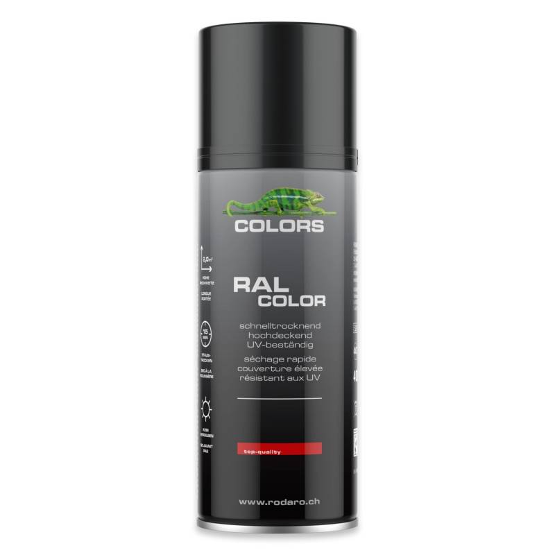 COLORS Sprühlack 400ml Schwarz Matt von COLORS
