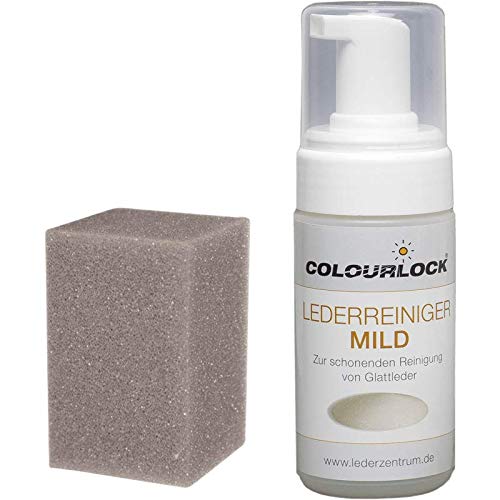 COLOURLOCK Lederreiniger Mild, 125ml mit Schwamm von COLOURLOCK