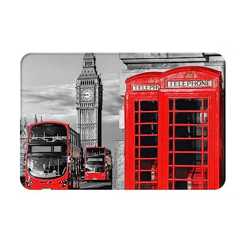 COMAAM England UK London Telefon Flanell Anti-Rutsch-Matte 40,6 x 61 cm Indoor und Outdoor Anti-Rutsch-Matte Eingangsmatte COMAAM England UK London Telefon Flanell Anti-Rutsch-Matte 40,6 x 61 cm Indoor und Outdoor Anti-Rutsch-Matte Eingangsmatte von COMAAM