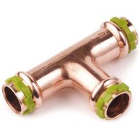 Kupfer Pressfitting Sudo-Press T-Stück 35 mm Kontur v dvgw von AALBERTS