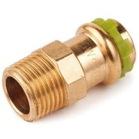Kupfer Pressfitting Sudo-Press Übergangsverschraubung Außengewinde 12 mm - 1/2' Kontur v dvgw von COMAP