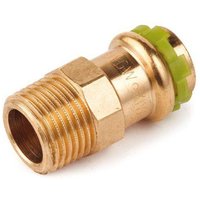 Kupfer Pressfitting Sudo-Press Übergangsverschraubung Außengewinde 22 mm - 3/4' Kontur v dvgw von COMAP