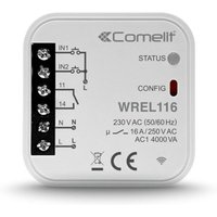 Comelit - wlan Smart Home Modul für Steckdosenmanagement 1 Ausgang 16A WREL116 von COMELIT