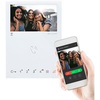 Monitor Video-Türsprechanlage vip ip wlan Handsfree 6742W - Comelit von COMELIT
